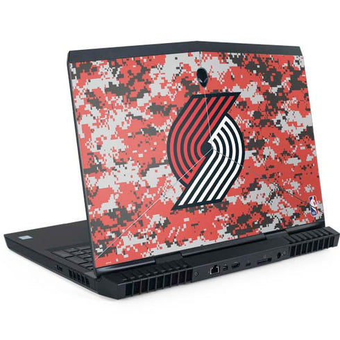 NBA Portland Trail Blazers Digi Camo Dell Alienware Skin